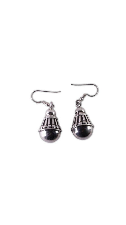 Boucles d'oreilles argentées II