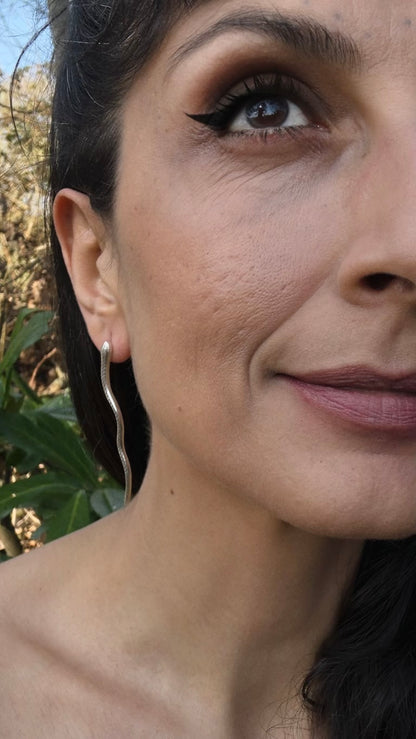 Snake earring