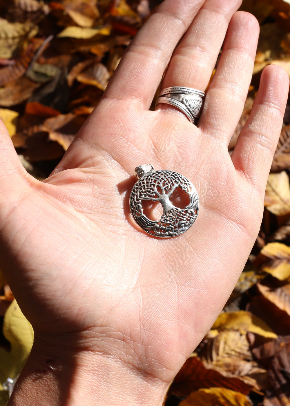 treeoflife silver pendant 