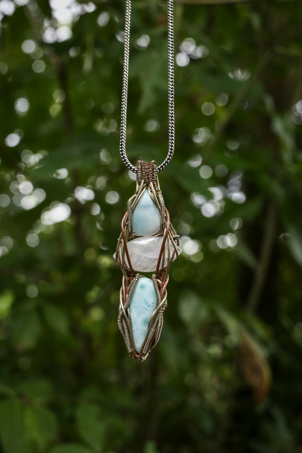 Handmade Crystal Pendant III