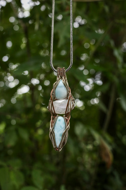 Handmade Crystal Pendant III