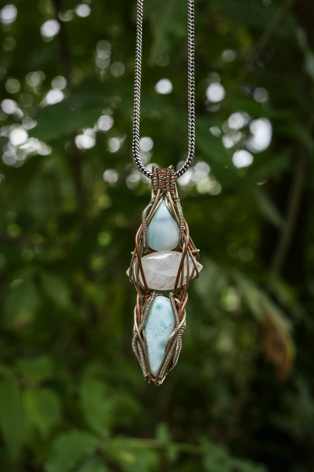 Handmade Crystal Pendant III
