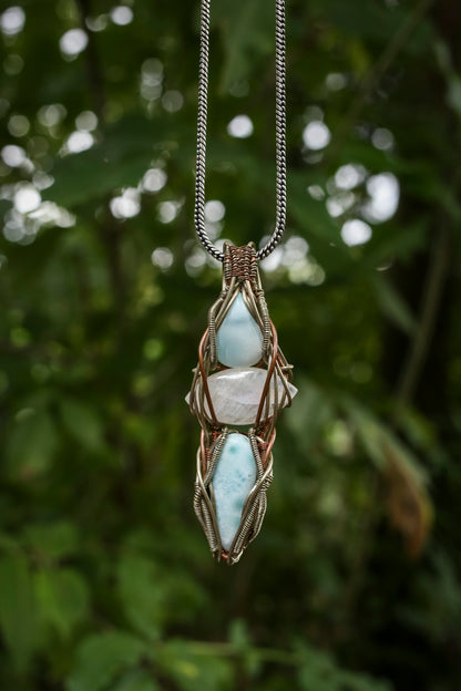 Handmade Crystal Pendant III