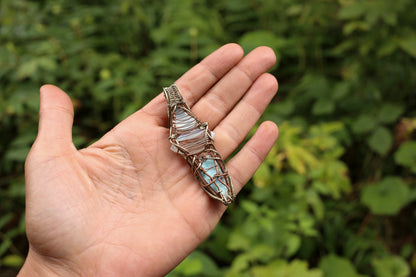 Handmade Crystal Pendant III