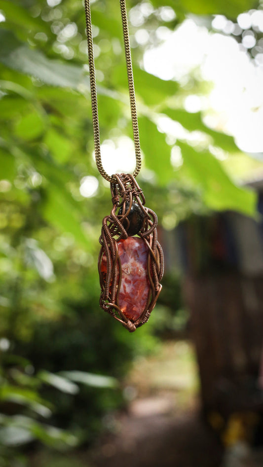 Handmade Crystal Pendant V