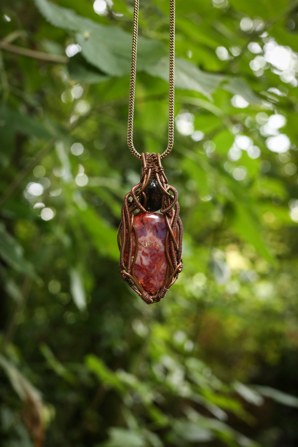 Handmade Crystal Pendant V
