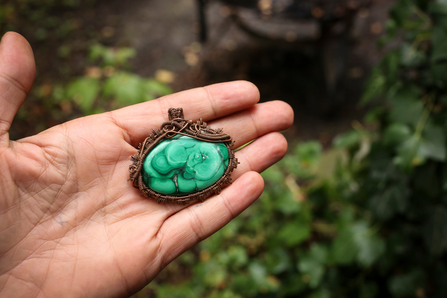 Handmade Crystal Pendant VI