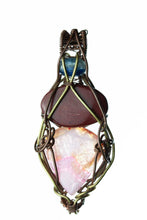 Chargez l&#39;image dans la visionneuse de la galerie, Wire wrap jewellery with gemstone by Mini Mystic . Check these handmade unique jewellery in our store. 