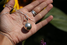 Load image into Gallery viewer, harmony ball silver jewellery chime sound pendant jewellery store doti sutra 
