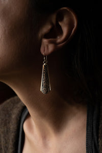 silver earrings newari handmade newari handcrafted earrings  Edit alt text