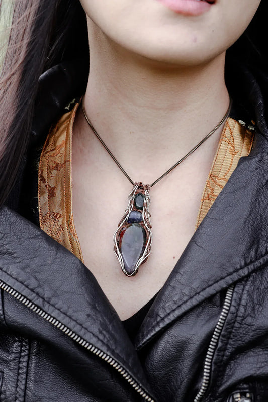 Handmade Crystal Pendant II
