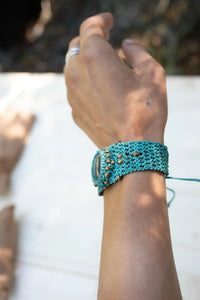 Blue Bracelet Labradorite