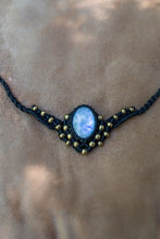Load image into Gallery viewer, Moonstone Macrame Jewellery
