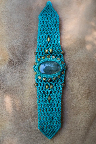 Blue Bracelet Labradorite