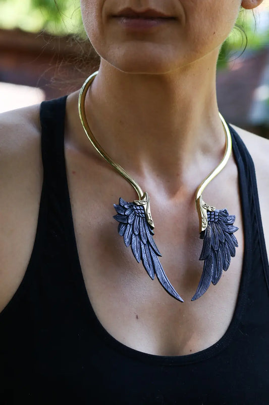 Collar Bali de latón