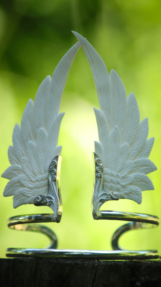 horn carved handmade jewellery bijoux doti sutra 