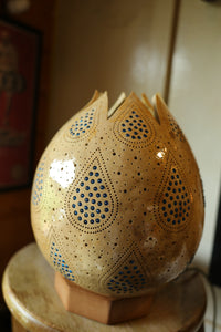 calabash lamp doti sutra home light lampshade ambience handmade