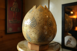 calabash lamp doti sutra home light lampshade ambience handmade