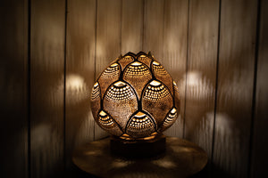 calabash lamp doti sutra home light lampshade ambience handmade