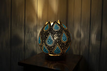 Load image into Gallery viewer, doti sutra, calabash, gourd, swityerland lamp, lamp ideas, ambience lights