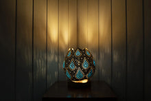 Load image into Gallery viewer, doti sutra, calabash, gourd, swityerland lamp, lamp ideas, ambience lights