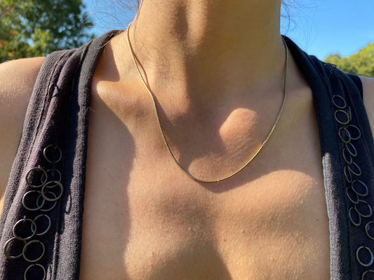 Brass Chain Short - dotisutra