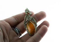 Load image into Gallery viewer, Wire wrap jewellery with gemstone by Mini Mystic . Check these handmade unique jewellery in our store. 