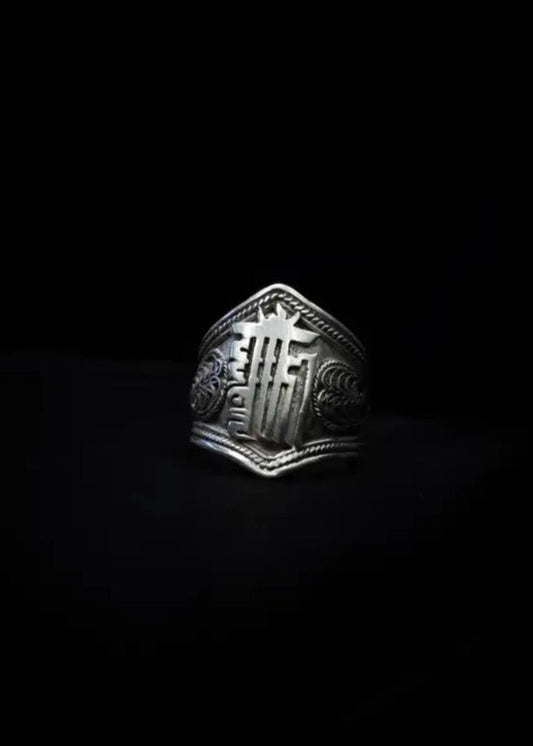newari ring silver jewellery