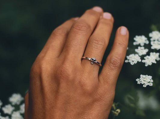 skull ring handmade skull lovers doti sutra