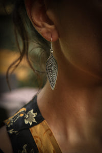 dot work earrings