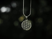 Load image into Gallery viewer, flower of life pendant silver pendant jewellery store 