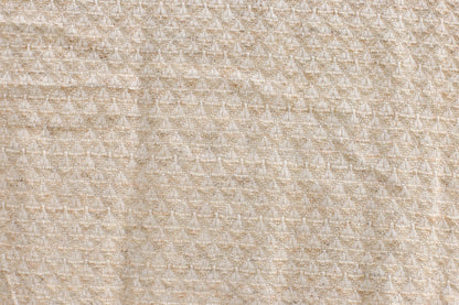 Soft,light beige, and fashionable, handmade Wool Shawl doti sutra gift for her switzerland 